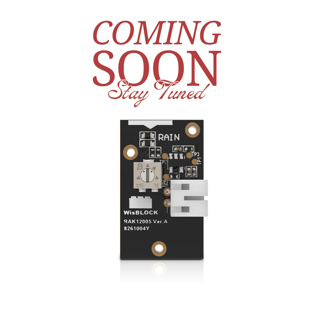 Agriculture Sensor – Advanced Course Module III: Rain Monitoring Sensor – Coming 2025