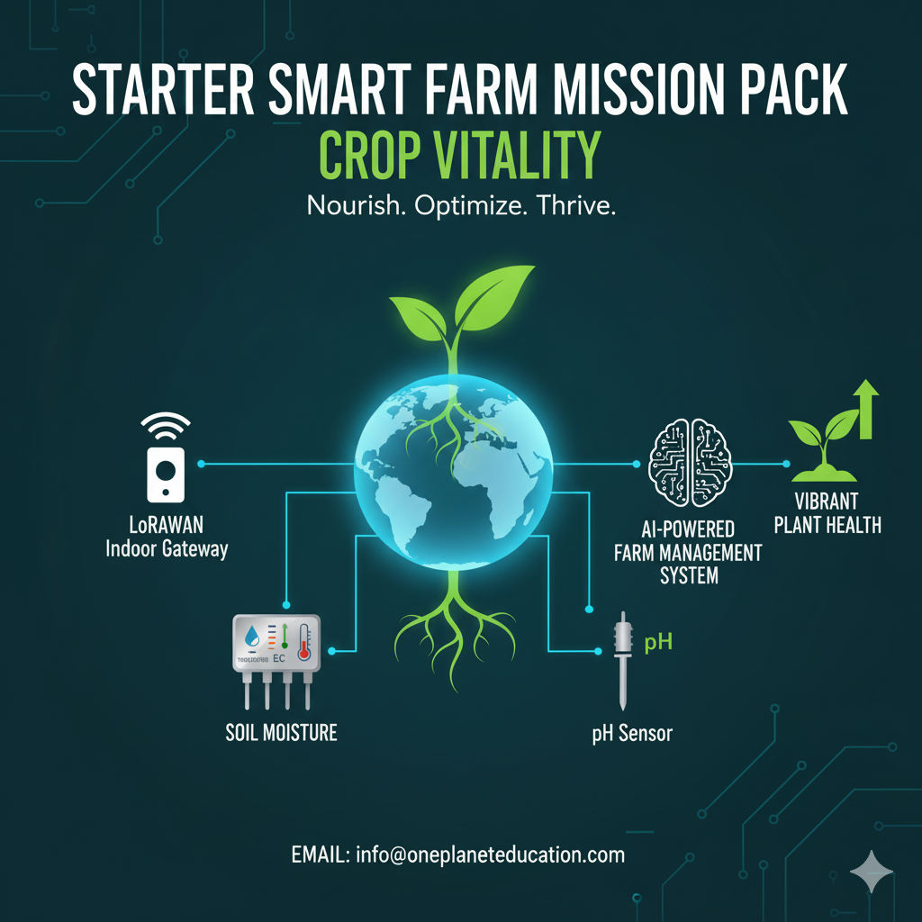 Starter Smart Farm Mission Pack (CROP VITALITY)